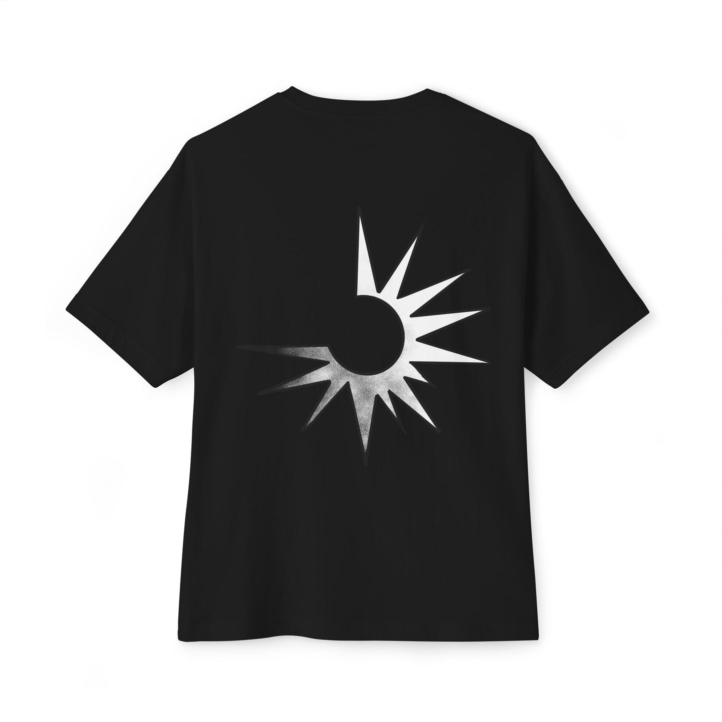 Negative Space Unisex Oversized Boxy Tee