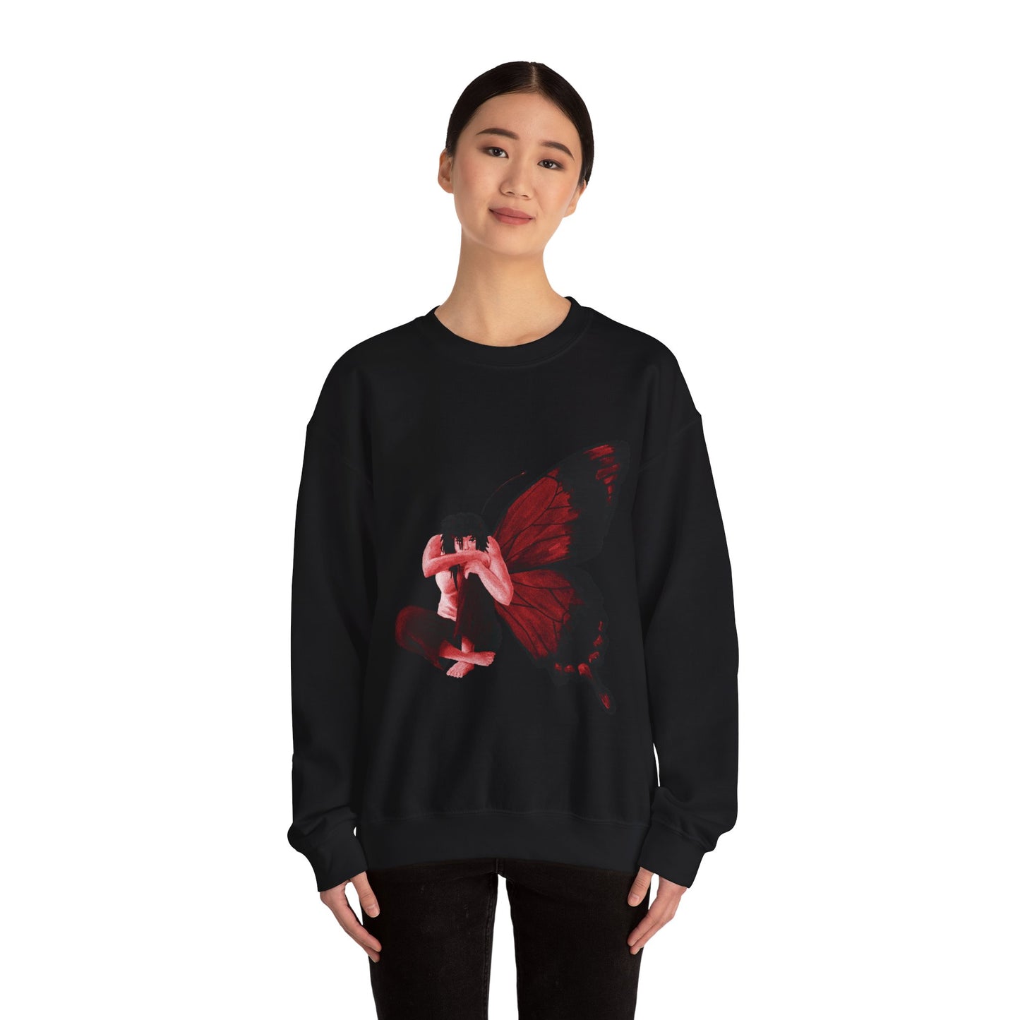 "Mortal Angel" Unisex Heavy Blend™ Sweatshirt