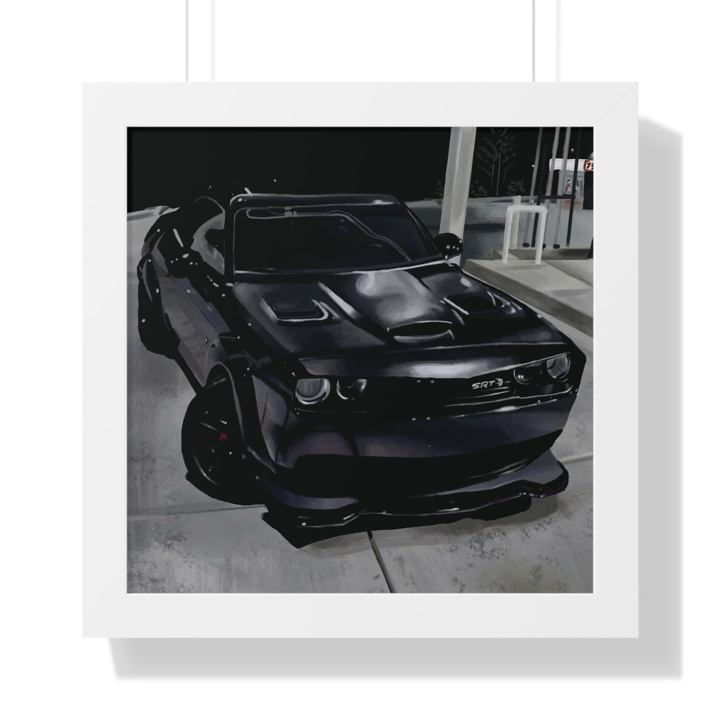 "Hellcat" Framed Poster