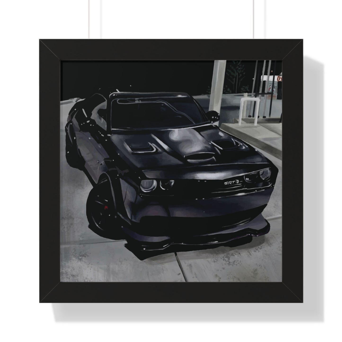 "Hellcat" Framed Poster
