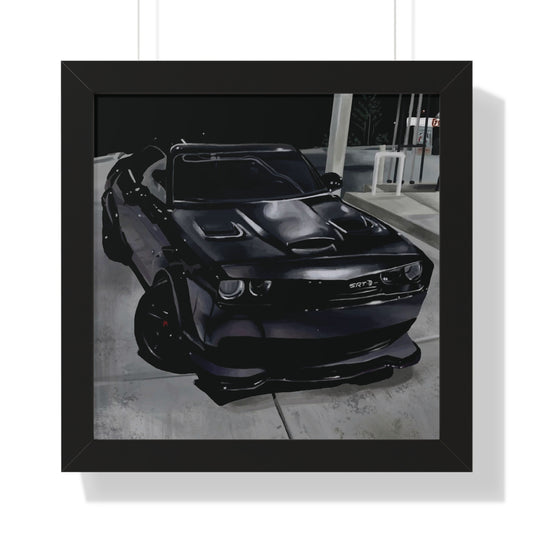 "Hellcat" Framed Poster