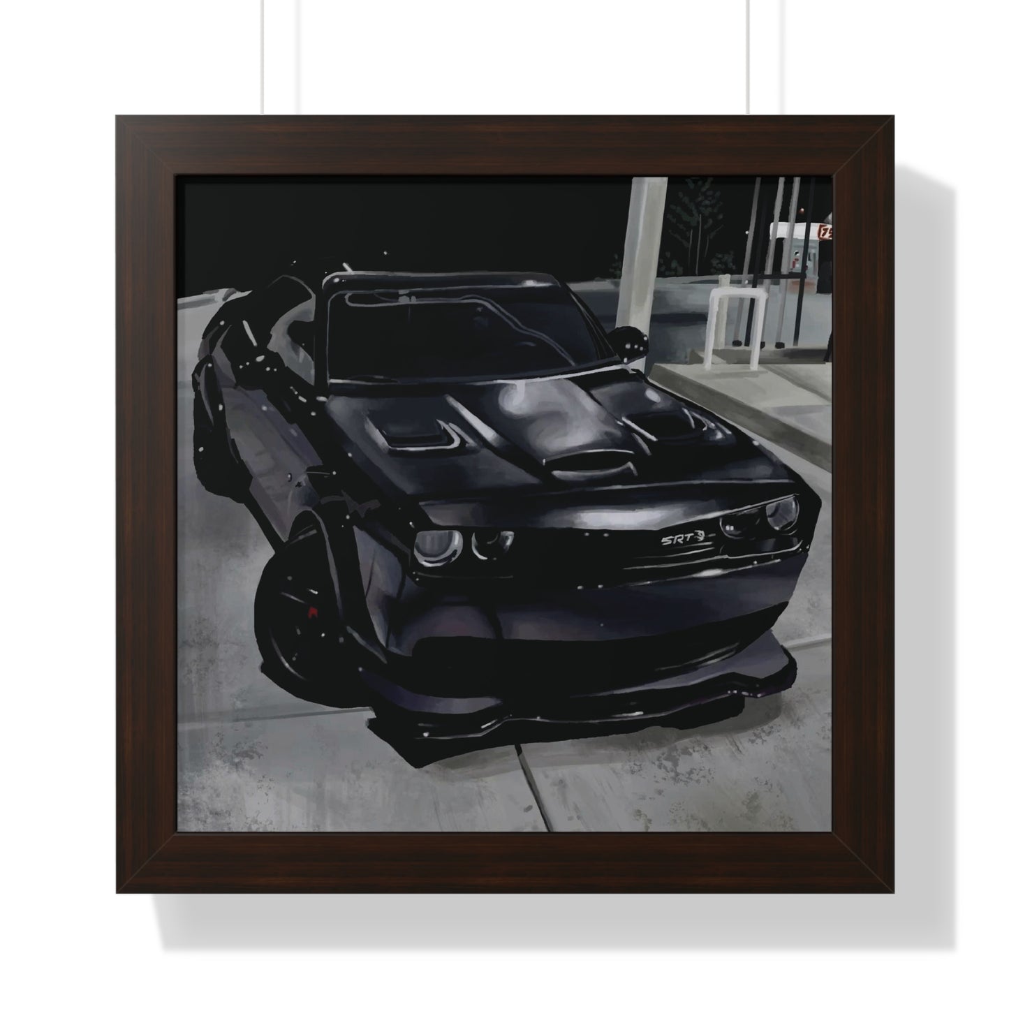 "Hellcat" Framed Poster
